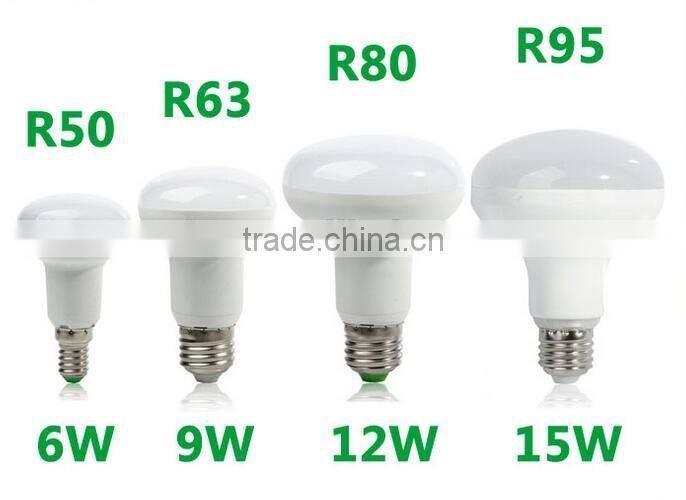 E14 R39 E27 R50 R63 R80 R90 R95 ceramic body aluminum body PBT plastic alimunim heat 3w 5w 8w 10w 12w 15W led reflection bulb