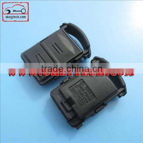 OkeyTech Peugeot 3 button 307 remote key case with trunk button no battery place without groove blade for Peugeot 307 key case