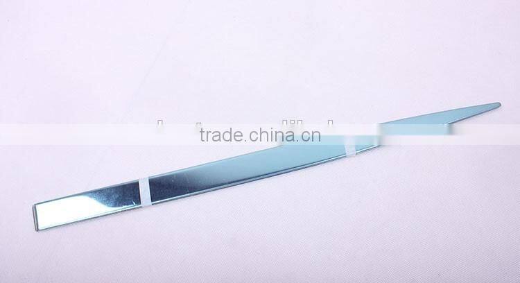 ABS Chrome 4 Pcs Body Side Door Moulding Cover Trim For F-oc us 2012 Accessories