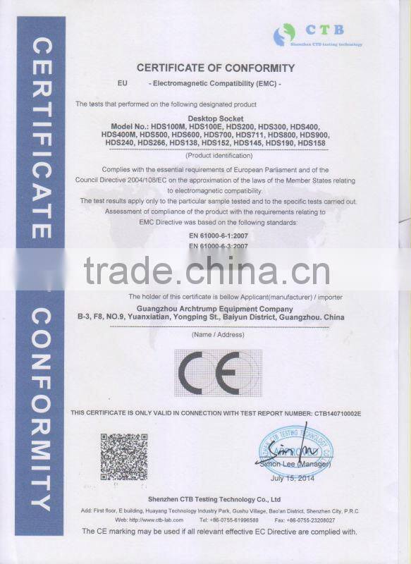 CE RoHS FCC Motorized tabletop pop up socket for Conference Table