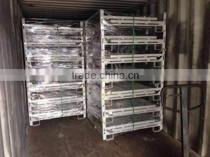 Storage recovery does not pollute the environment Stacking steel warehouse storage cage