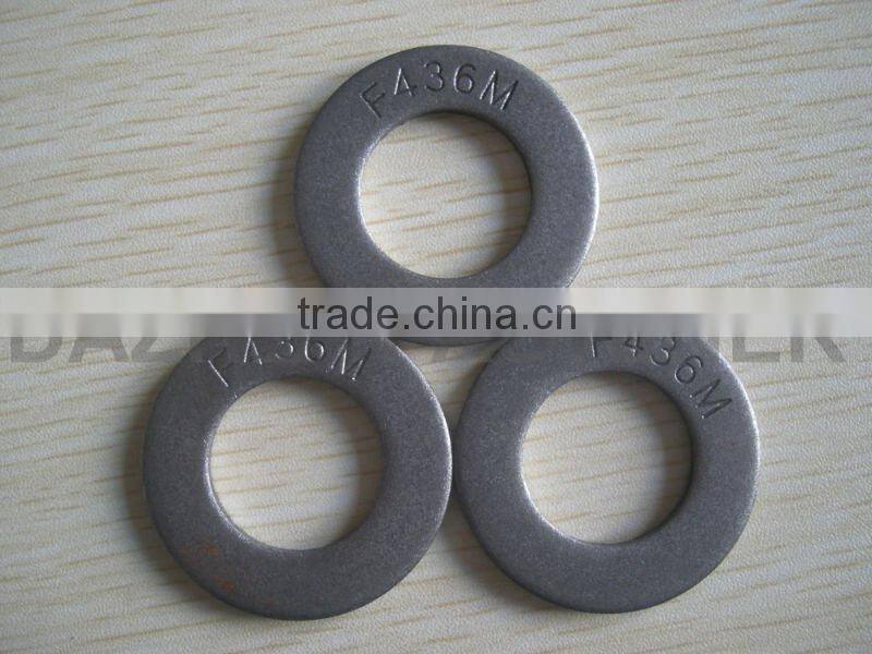 F436M flat washers with black