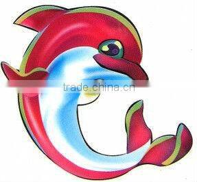 dolphin tatoo sticker