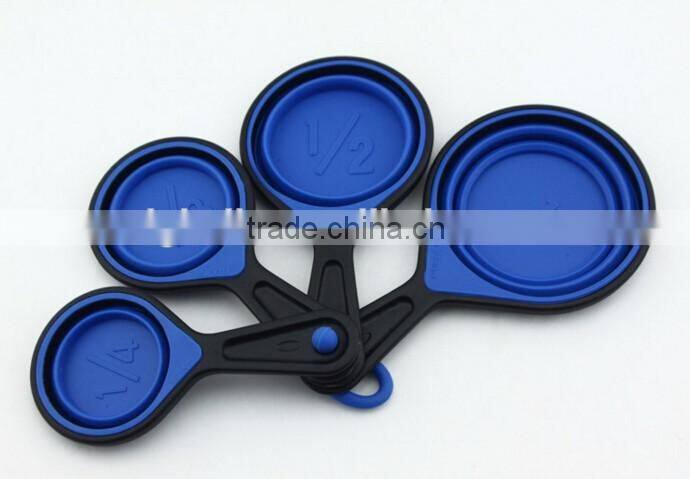 4Pcs Collapsible Silicone Measuring Cups Set