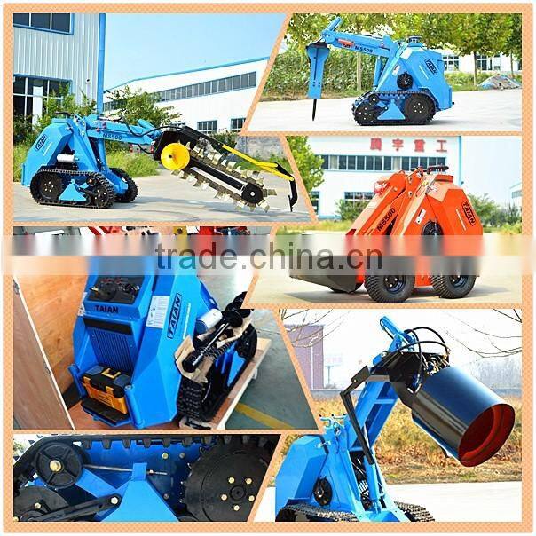 new ce front loader mini garden loader