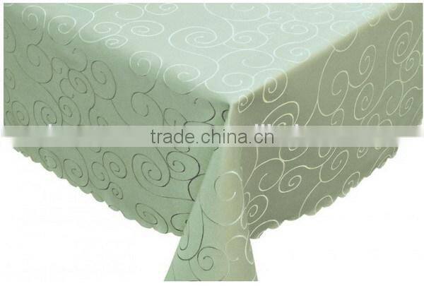 polyester table cloth printed cheap table cloth fabric made in China
