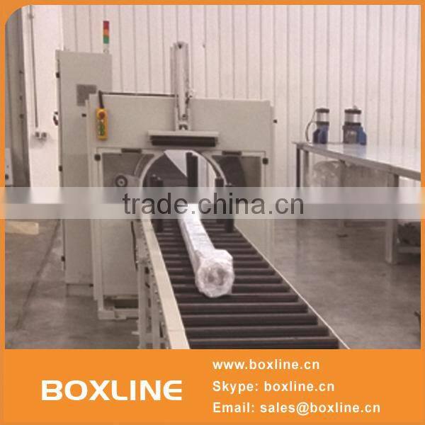 Automatic orbital horizontal bubble wrap machine