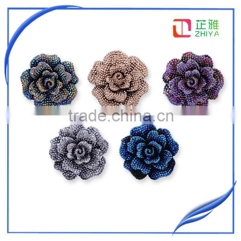 Mix Assort Resin flower , Flatback Scrapbook Buttons Craft for DIY Craft Lots Beaded jewelry accessories