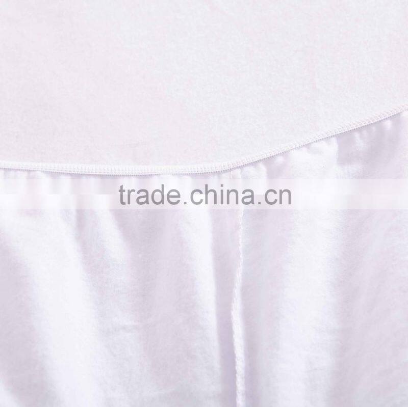 TPU Laminated Hotel Elastic Flannel Fitted Sheets 100 Cotton