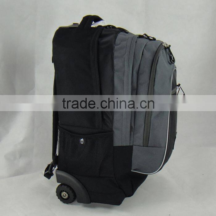 Durable Wheeled Backpack Travel Rolling Backpack