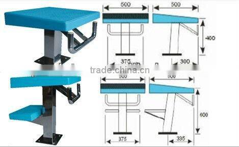 Poolstar P1850 Anti-slippery swimming pool diving platform