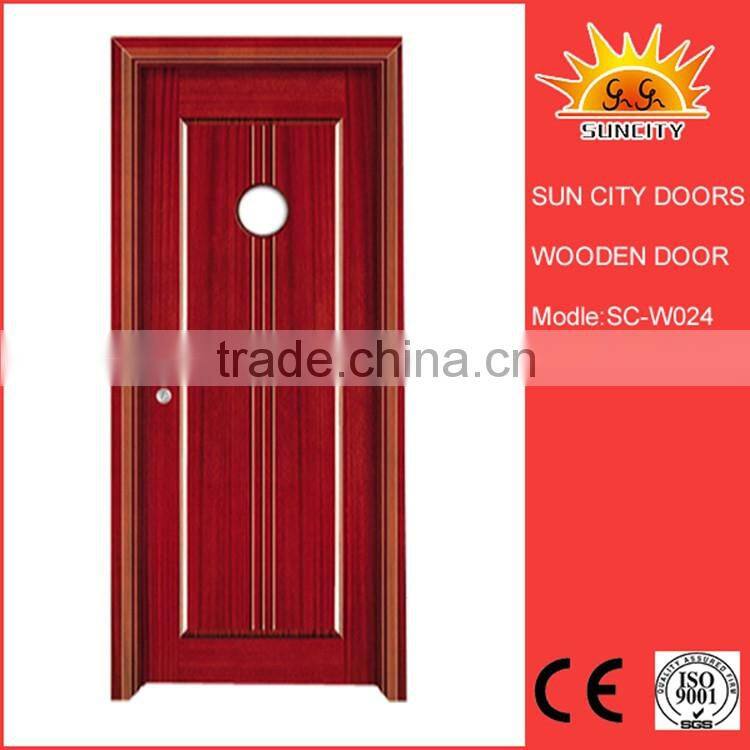 SC-W024 Wholesale Fashion Design Automatic Sensor Door,Massive Wood Doors