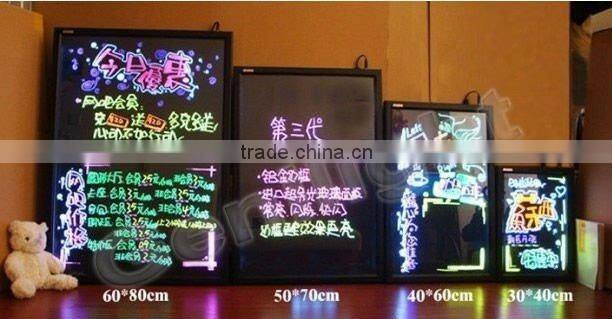 Acrylic LED Writing Signs 80*60cm Hot-sale