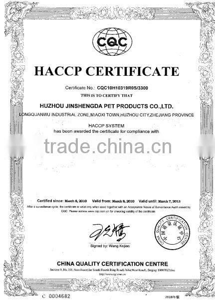 animal feeds (dental pieces shaped double-heart)