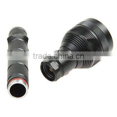 super bright aluminum led rechargeable flashlights with lens