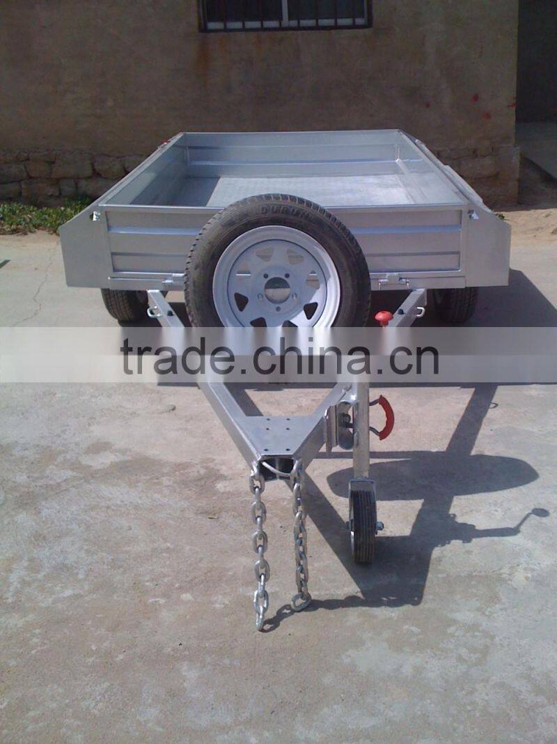 Hot sales 6x4 Fully welded small box trailer