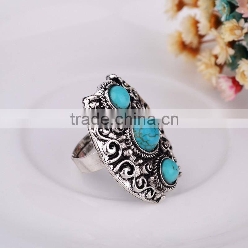 Premier jewelry ethnic wind carving ring