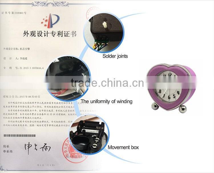 ML12505 Multicolor table alarm clock / Melody light up alarm clock