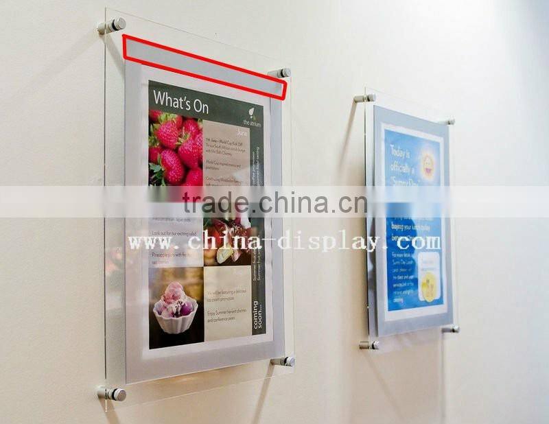 A2 Acrylic desktop Sign Photo Frame innovative acrylic poster frame