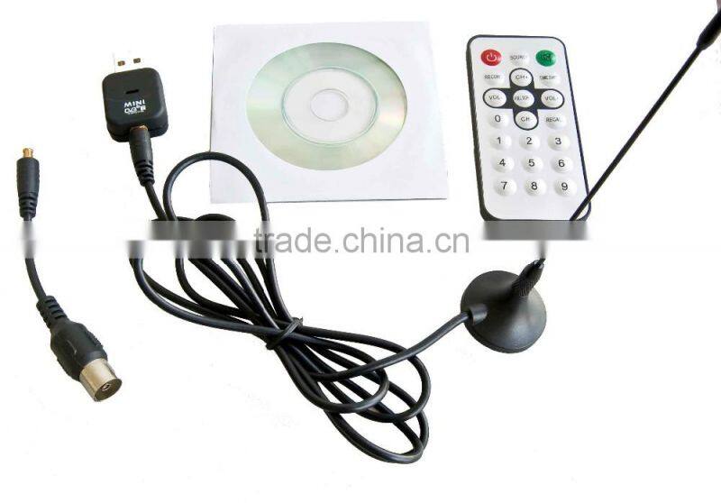 Super mini digital dvb-t tv tuner for laptop