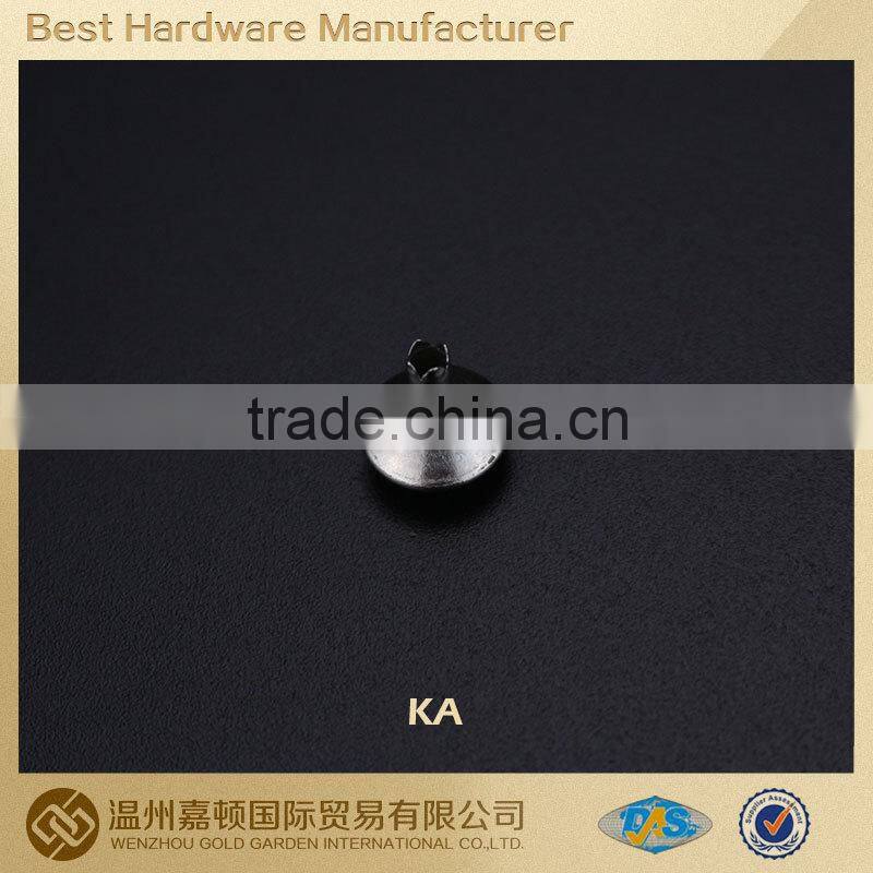 Red copper metal rivets garment ornaments accessories