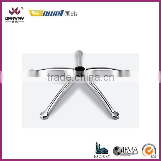 polishing iron five star office chair base IRA-276