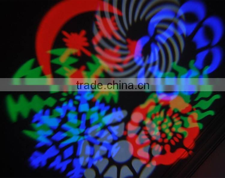 Three Years Warranty DMX 7CH 8 Eyes Rotate Pattern RGBW 8*3w LED Effect Light