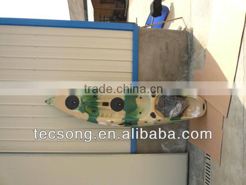 single sit on kayak fishing with view clear port hatch