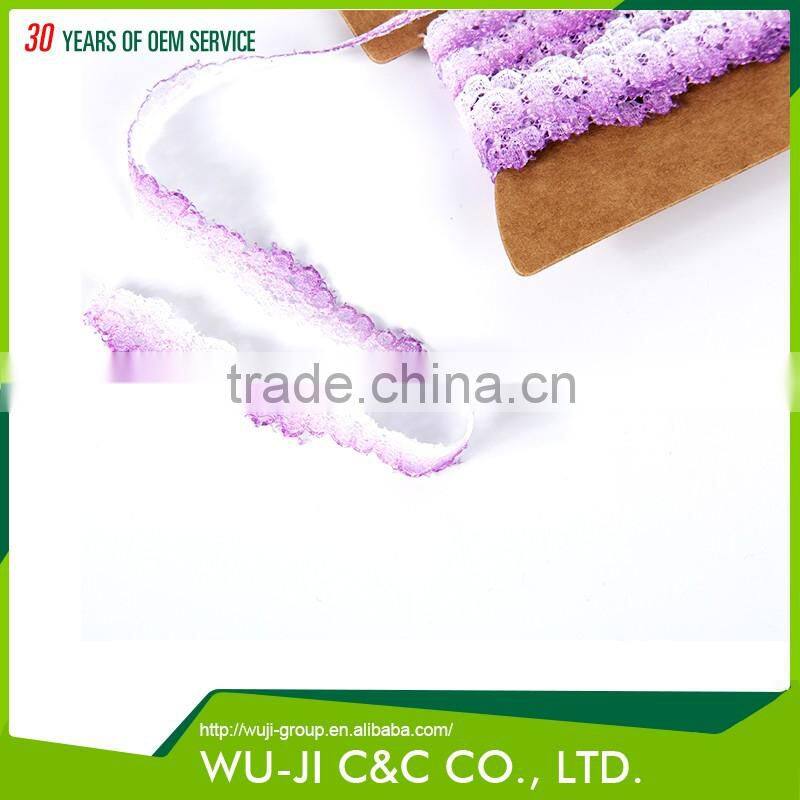 High quality cheap custom nylon bridal lace trim suppliers for garment