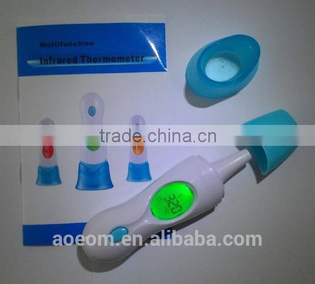 New Body Object room temperature testing fever color alarm 8 in 1 thermometer infra red