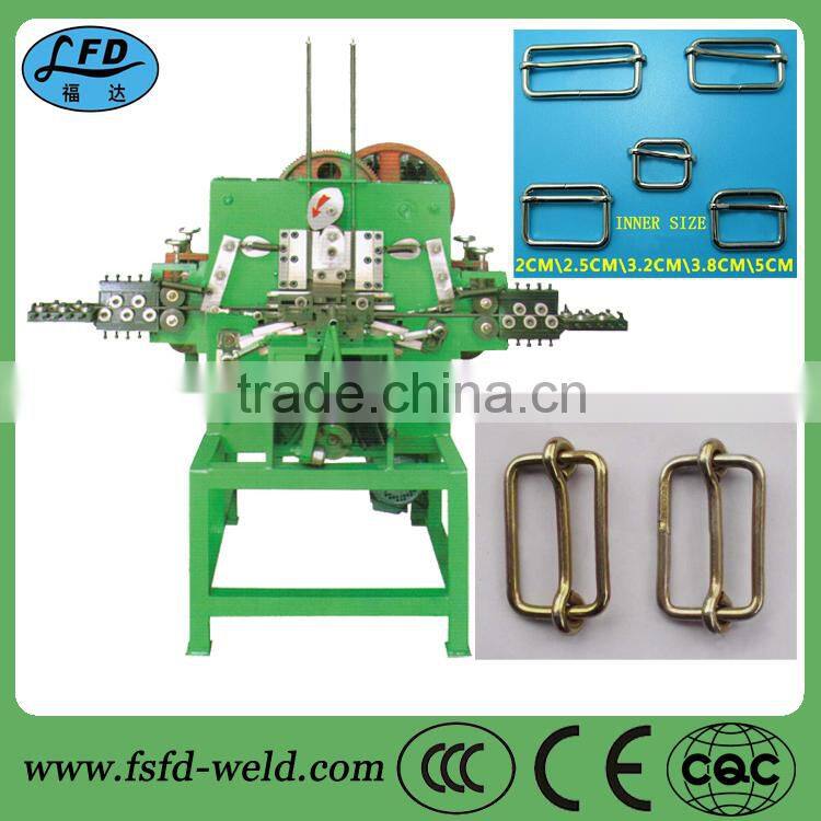 Metal wire steel Raw Material and mechanical Power Buckle Iron forming machine