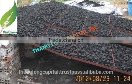 Non-smoke high calorific value coconut shell charcoal briquettes use for hookah shisha