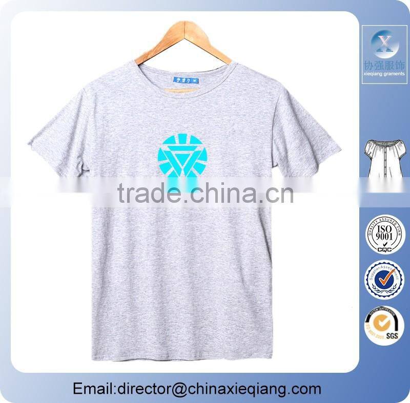 Hotsale cheap rounded hem t shirt/design your own t shirt/t-shirt women