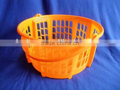 plastic fruit storage basket with handle