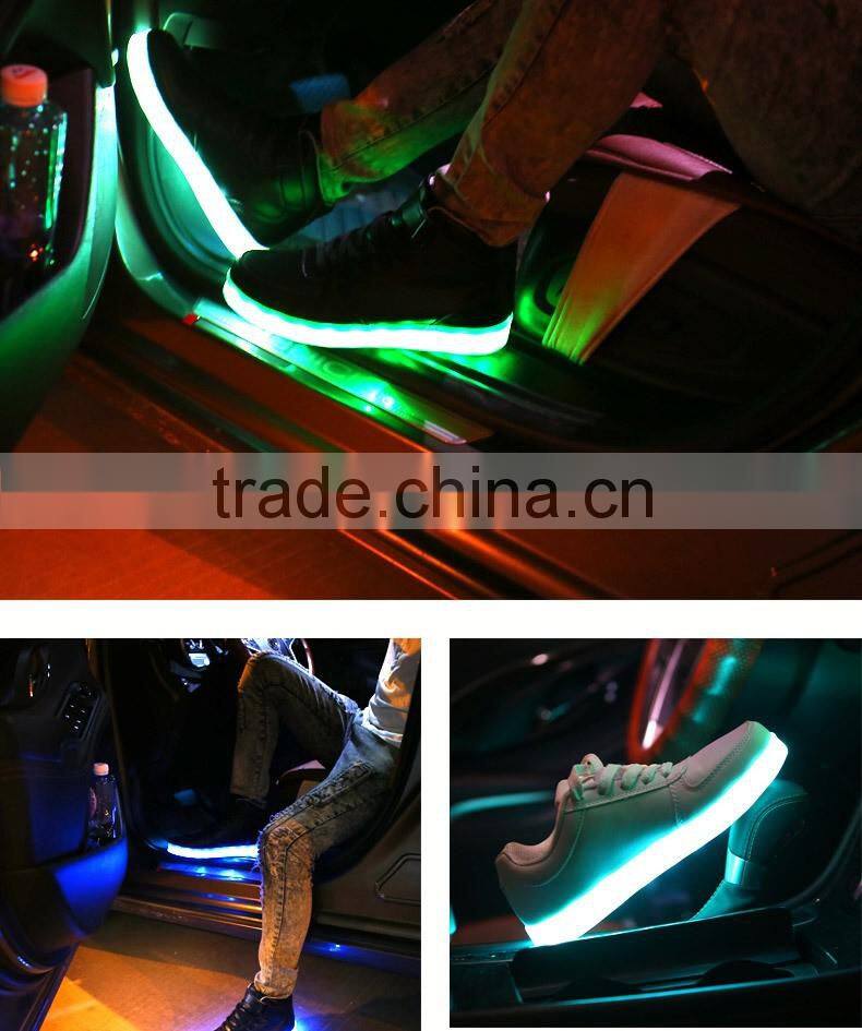 chaussure led Shoes for women and Men Light Up Casual Shoes for Adults promotion
