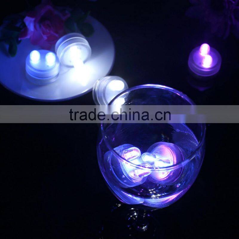 Hotel Decorative Waterproof Submersible LED Floating Candles