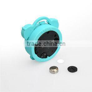 promotional item mini gift clocks protalbe Retro Silicone pillow alarm clock