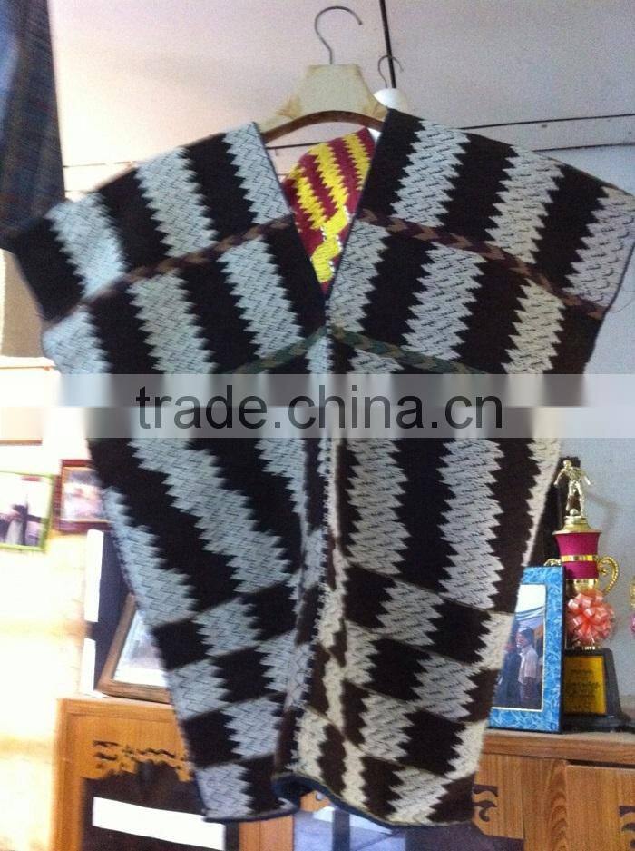 White Scarf and Shawl Genuine Naturally Dyed Colour Handmade Handcraft Weaving Scarfs & Shawls from Thailand