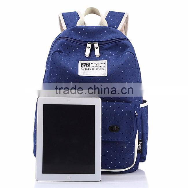 Hot sale simple cute nice school bags for girls