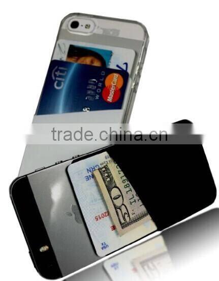 2017 Silicone cell phone wallet credit card case
