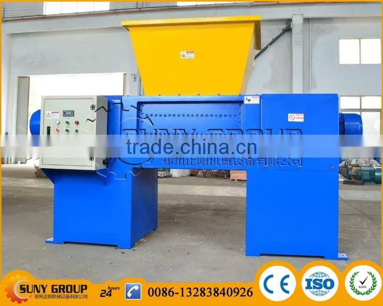 New Design Double Shaft Car Engines Shredding Machine Price