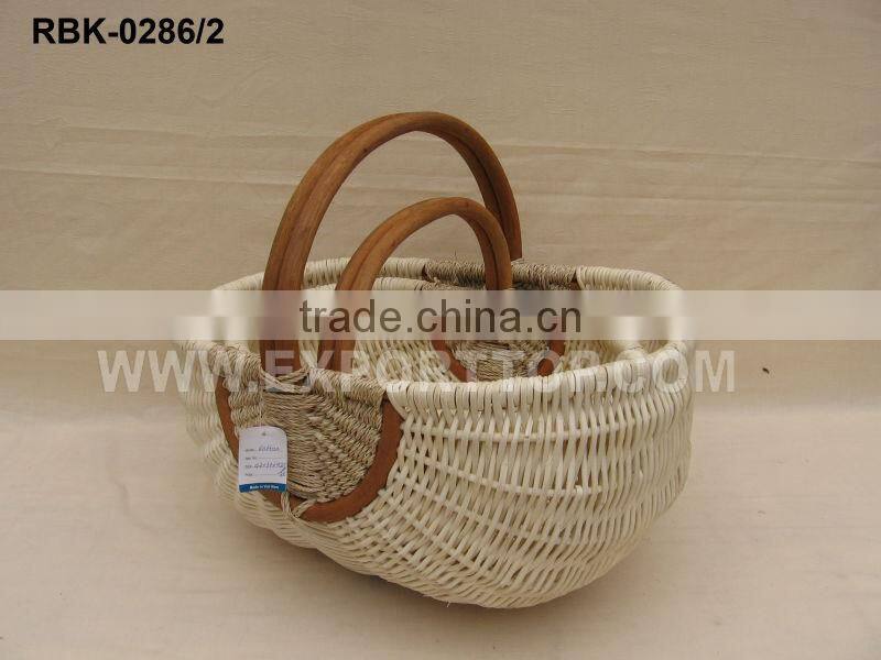 Nice rattan basket - high quality (july@etopvietnam.com)