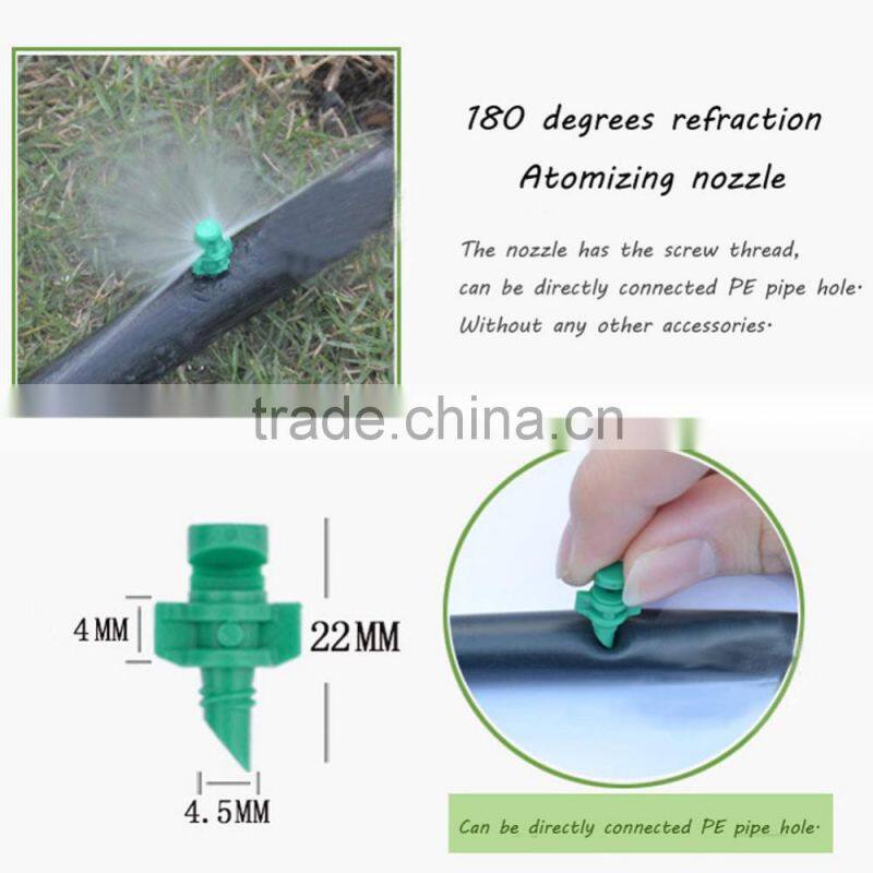 50Pcs Micro 180 Degree Garden Lawn Spray Nozzle Sprinkler Irrigation System