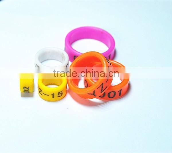 2017 animal tag chicken rings 6-18mm custom