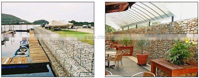 hot-dipped galvanized decorative gabion mesh