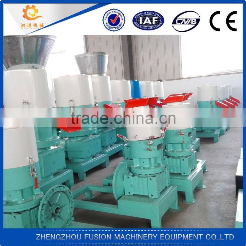 High efficiency pellet machine for wood
