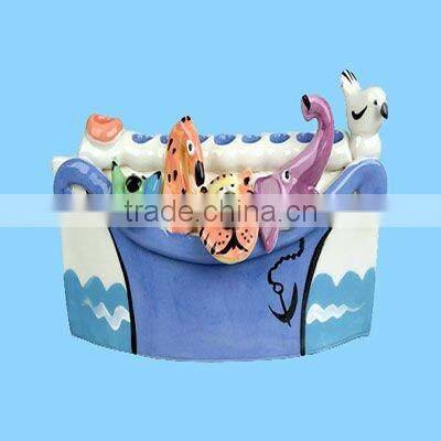 8 candles sea world ceramic decorative menorah