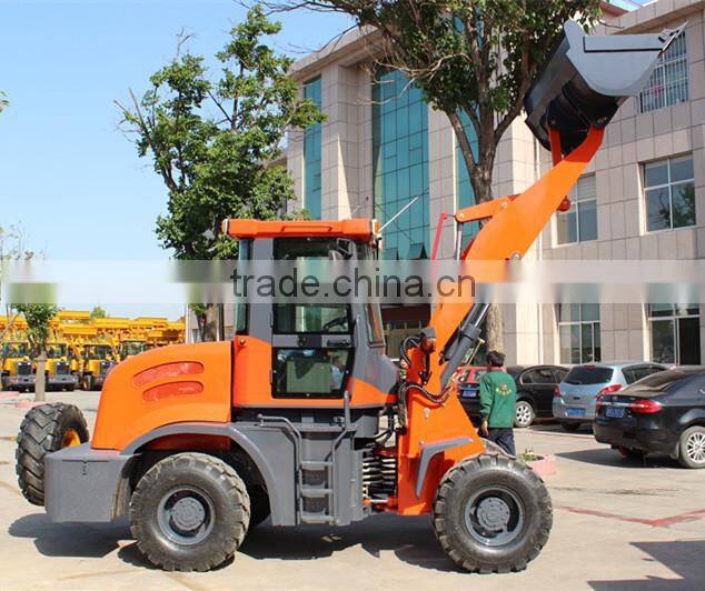 Short back compact mini tractor loader backhoe type digger well sell