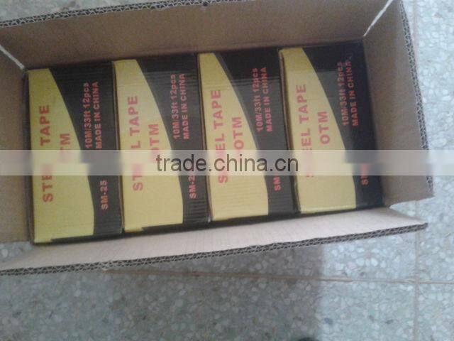 manufactured in china metric blade rubber cover auto power lock tape measure instruments