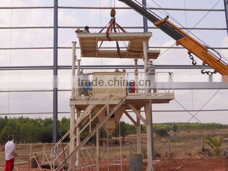 Twin Shaft dry mortar Mixer hot sale